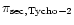$\pi _{\rm sec, Tycho-2}$