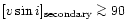 $[v \sin
i]_{\rm secondary} \mathrel{\mathchoice {\vcenter{\offinterlineskip\hal...
...{\offinterlineskip\halign{\hfil$\scriptscriptstyle ...