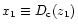 $x_1\equiv D_{\rm c}(z_1)$