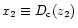 $x_2\equiv D_{\rm c}(z_2)$