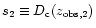 $s_2\equiv D_{\rm c}(z_{\rm obs,
2})$
