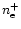 $n_{\rm e}^{+}$