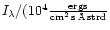 $I_{\lambda}/(10^4\frac{\rm ergs}{\rm cm^{2}\,s\,
\textrm{\tiny\AA}\,strd}$