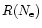 $R(N_{\rm e})$