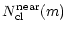 $\displaystyle N_{\rm cl}^{\rm near}(m)$