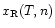 $x_{\rm R}(T, n)$