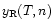 $y_{\rm R}(T, n)$