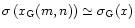 $ \sigma \left(x_{\rm G}(m,n)\right) \simeq \sigma_{\rm G} (x)$