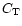 $C_{\rm T}$