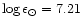 $\log \epsilon_\odot = 7.21$