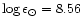 $\log \epsilon_\odot = 8.56$