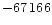 $-67\,166$
