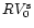 $RV_0^{\rm s}$