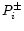 $P_i^\pm$