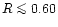 $R\mathrel{\mathchoice {\vcenter{\offinterlineskip\halign{\hfil
$\displaystyle ...