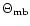 $\Theta _{\rm mb}$