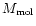 $M_{\rm mol}$