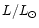 $L/L_{\odot}$