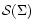 ${\cal S}(\Sigma)$
