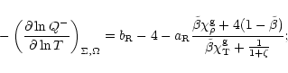 \begin{displaymath}-\left(\frac{\partial \ln Q^- }{\partial \ln T}\right)_{\Sigm...
...})}{ \tilde{\beta} \chi^{\rm g}_{\rm T} + \frac{1}{1+\zeta}} ;
\end{displaymath}