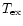 $T_{\rm ex}$