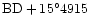 ${\rm BD+15^\circ4915}$