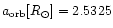$a_{\rm orb} [R_{\odot}]=2.5325$
