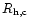 $R_{\rm h,c}$