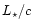 $L_\star/c$