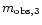 $m_{\rm obs,3}$