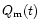 $Q_{\rm m}(t)$