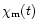 ${\chi}_{\rm m}(t)$