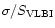 ${\sigma}/{S_{\rm VLBI}}$