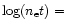 $\log(n_{\rm e}t)=$