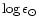 $\log \epsilon_{\odot}$