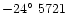 $-24{\hbox{$^\circ$ }}5721$
