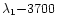 $\lambda_1{-}3700$