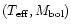 $(T_{\rm eff},M_{\rm
bol})$