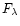 $F_{\lambda}$