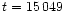 $t=15\,049$