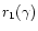 $r_{1}(\gamma)$