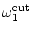 $\displaystyle \omega_1^{\rm cut}$