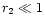 $r_2\ll1$