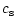 $\displaystyle c_{\rm s}$