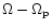 $\Omega - \Omega_{\rm p}$