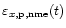 $\varepsilon_{x, \rm {p, nme}} (t)$