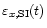 $\varepsilon_{x,
\rm {SI}} (t)$