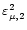 $\varepsilon^2_{\mu, 2}$