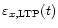 $\varepsilon_{x, \rm {LTP}} (t)$