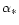 $\alpha_\ast$